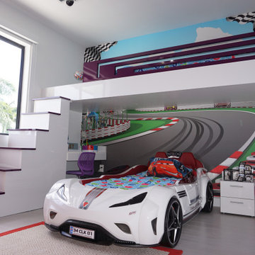 Kids Bedroom. Pembroke Pines, Miami FL