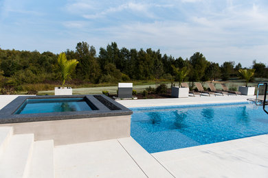 Inspiration for a pool remodel in Grand Rapids