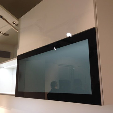 Poggenpohl Interior Lift Up door and LED Lighting