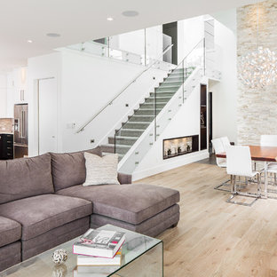 Trendy home design photo in Vancouver