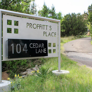 Custom Address Sign