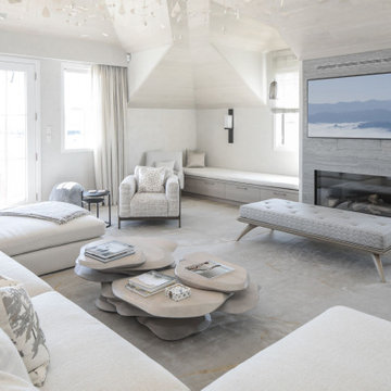 Modern Nantucket Nautical: Living Room