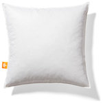 Canadian Down & Feather Company - White Goose Feather Cushions, 16" X 16" - Pair this cushion with your favourite decorative cover for the perfect décor piece! This cushion is filled in Canada with quality, ethically-sourced goose feather. Feather makes for plump and hefty, yet malleable cushions - perfect for the 'chop'!