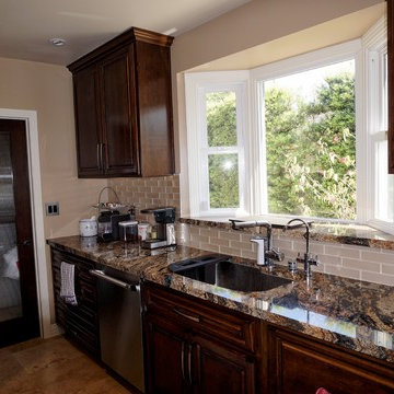 Remove Kitchen Soffit, Kitchen re-design with Custom Pantry Cabinets