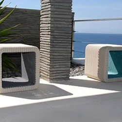Hollow Ottoman by Lebello - Footstools And Ottomans