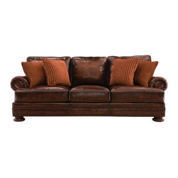 Foster Leather Sofa - Sofas