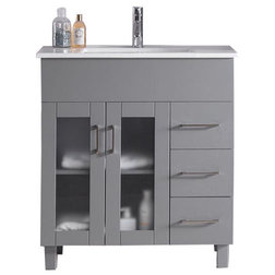 Transitional Bathroom Vanities And Sink Consoles by LAVIVA