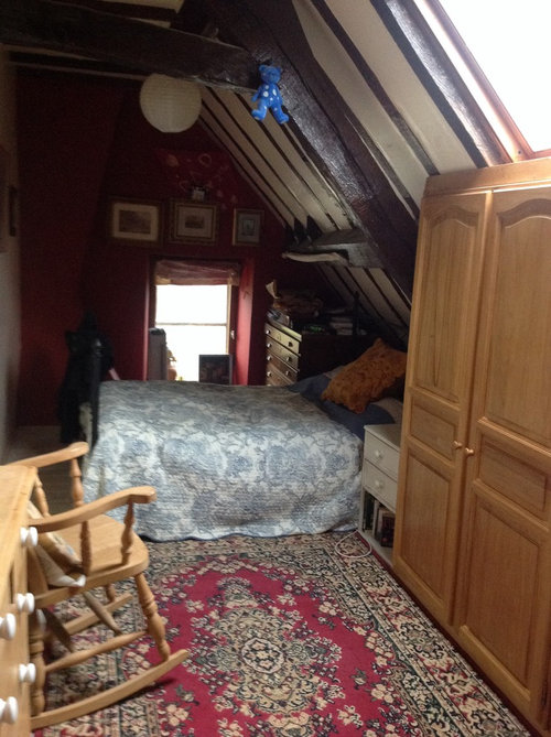 Narrow attic bedrooms, how can we make them liveable?