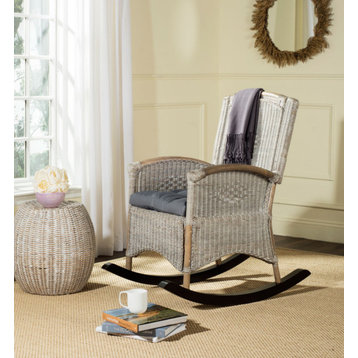 Rhonda Rocking Chair, Antique Gray