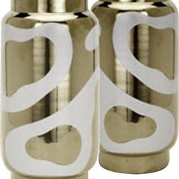 Waylande Gregory Lava Platinum Salt & Pepper - Dinnerware