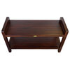 Classic Teak Shower Bench With LiftAid Arms, 35"x18"