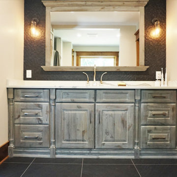 Timberbuilt Rustic Master Bath