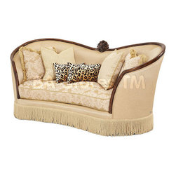 Palace Gates Pearl Sofa by Michael Amini - Sofas