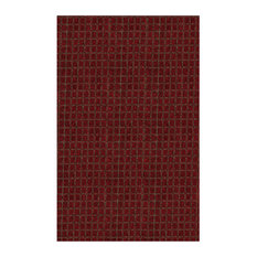 Corner Indoor/Outdoor Commercial - Red, 3' x 3', Made in USA, Square