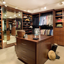 Master House Walk In Closets - Master Bedroom