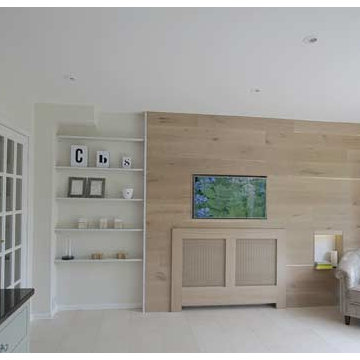Hand painted shaker kitchen