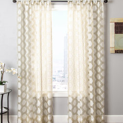 Blindsgalore Signature Drapery Panel: Renegade Sheer - Curtains