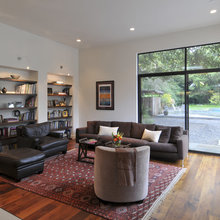 built in bookshelves