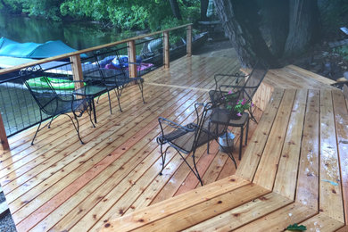 Deck - eclectic deck idea in Boston