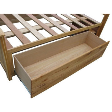 A-America Adamstown King Storage Bed in Natural