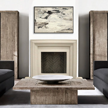 DeVinci Cast Stone-Quick Ship Mantels- SOHO