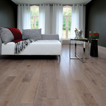 Today's Hottest Trend! Grey Harwood floors!