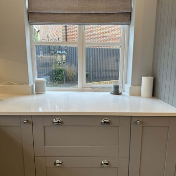 Grey Shaker Kitchen in Papworth Everard