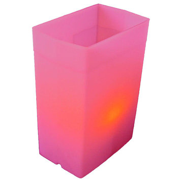 FLIC Luminaries, Pink, Set of 12, No Light Source