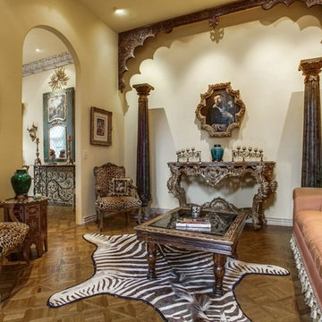 Living Area with Indian Accents