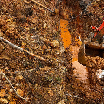 Water line installation in Charlotte, NC