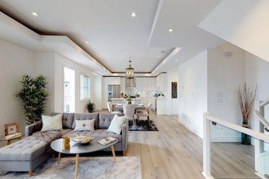 Family room photo in Vancouver