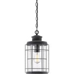 Savoy House - Savoy House 5-2674-88 1 Light Outdoor Hanging Lantern-Nautical Style with Modern - Industrial-inspired style meets modern design. ThiFletcher 1 Light Out Oxidized Black SeedeUL: Suitable for damp locations Energy Star Qualified: n/a ADA Certified: n/a  *Number of Lights: 1-*Wattage:60w E26 Medium Base bulb(s) *Bulb Included:No *Bulb Type:E26 Medium Base *Finish Type:Oxidized Black