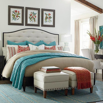 Commonwealth Upholstered Bedroom by Bassett Furniture