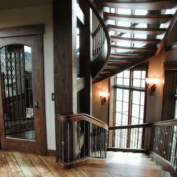 Freestanding Stacked Staircases
