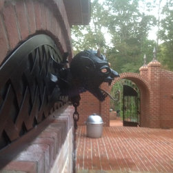 Custom Iron Odds and Ends - Outdoor Fountains And Ponds