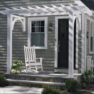 Entrance Pergola Houzz