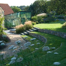 Slope backyard ideas