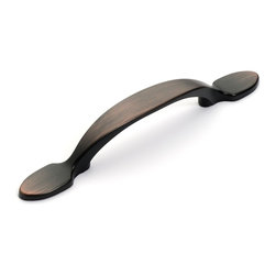 Dynasty Hardware - Classic Cabinet Pull Aged Oil Rubbed Bronze - Cabinet And Drawer Handle Pulls