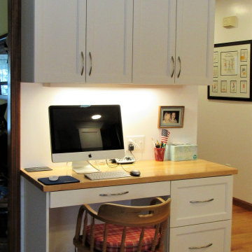 Amherst, Transitional White/Gray Kitchen