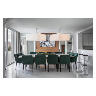 Hamptons South - Aventura FL - Contemporary - Dining Room - Miami - by ...