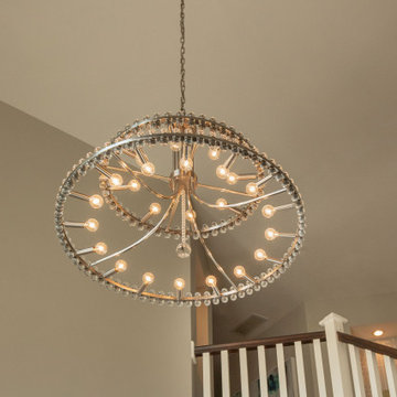 Glamorous Kitchen, Dining and Living Renovation with Entertaining in Mind
