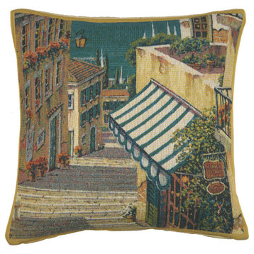 Bellagio Village I Decorative Couch Pillow Cover