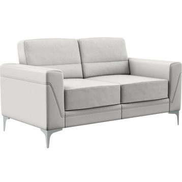 U6109 Loveseat Light Grey