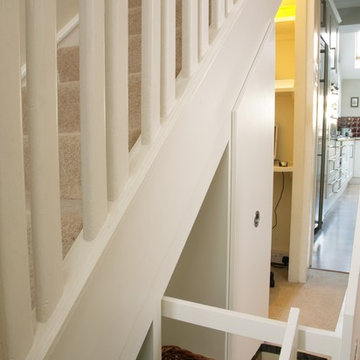 Under stairs office in London, UK