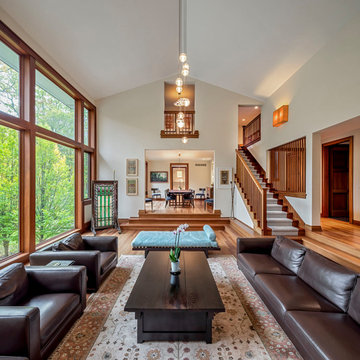 Asian Infused Prairie Style Home