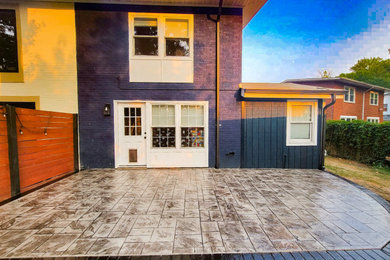 Example of a patio design in DC Metro