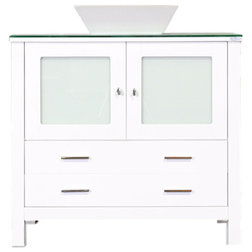 Contemporary Bathroom Vanities And Sink Consoles by Vanity For Less, LLC