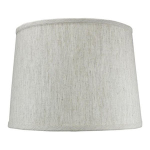 Cylinder Pendant Ceiling Light Irish Linen Oatmeal Drum Table Lampshade