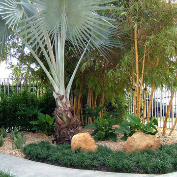 Miami Beach Condo Courtyard