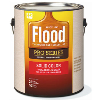 Flood FLD822-01 Pro Series Solid Color Stain, Deep Base, 1-Gallon